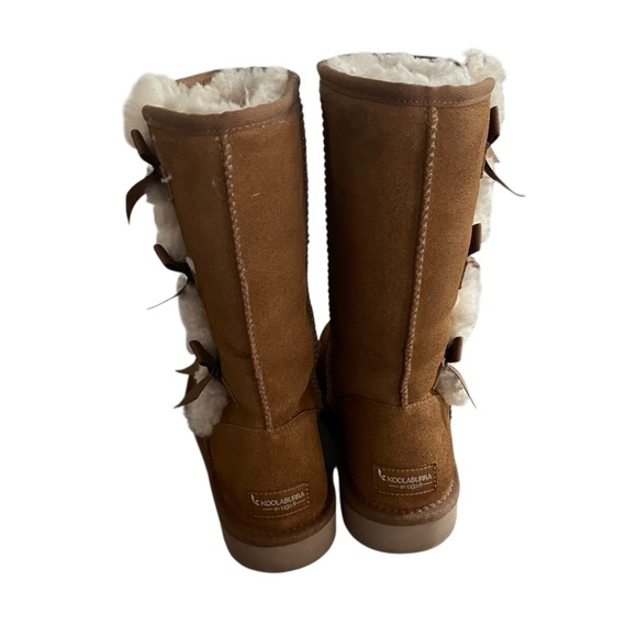 Koolaburra by UGG Victoria Tall Brown Winter Boots with Plush Lining Women Size - Picture 6 of 10